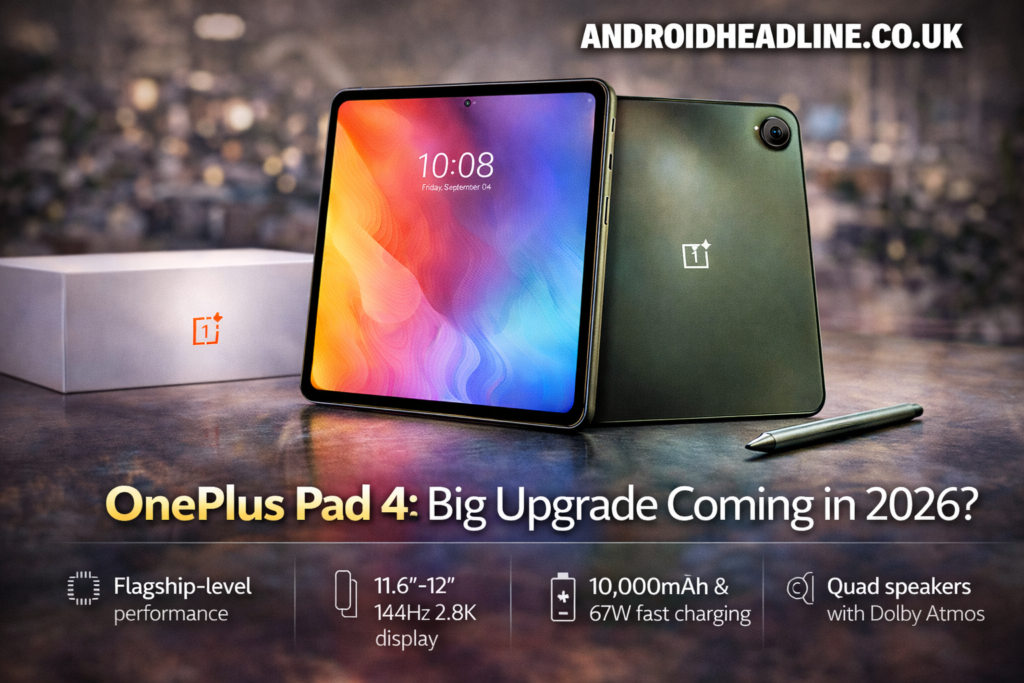 OnePlus Pad 4: Big Upgrade Coming?