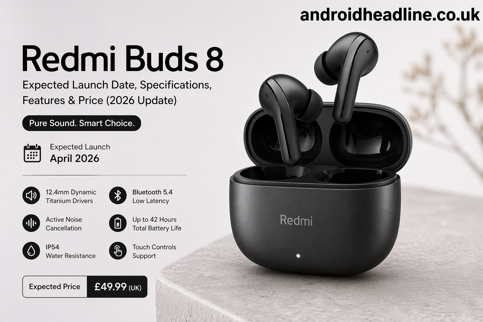 Redmi Buds 8 Launch Date, Specs, Features & Price (2026 Leak)