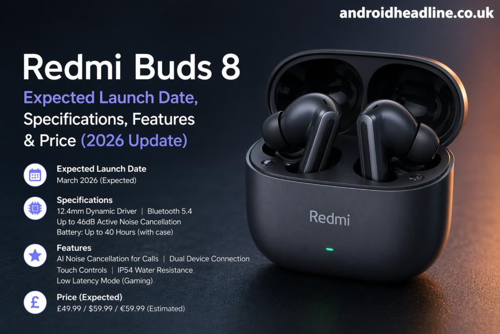 Redmi Buds 8 Launch Date, Specs, Features & Price (2026 Leak)