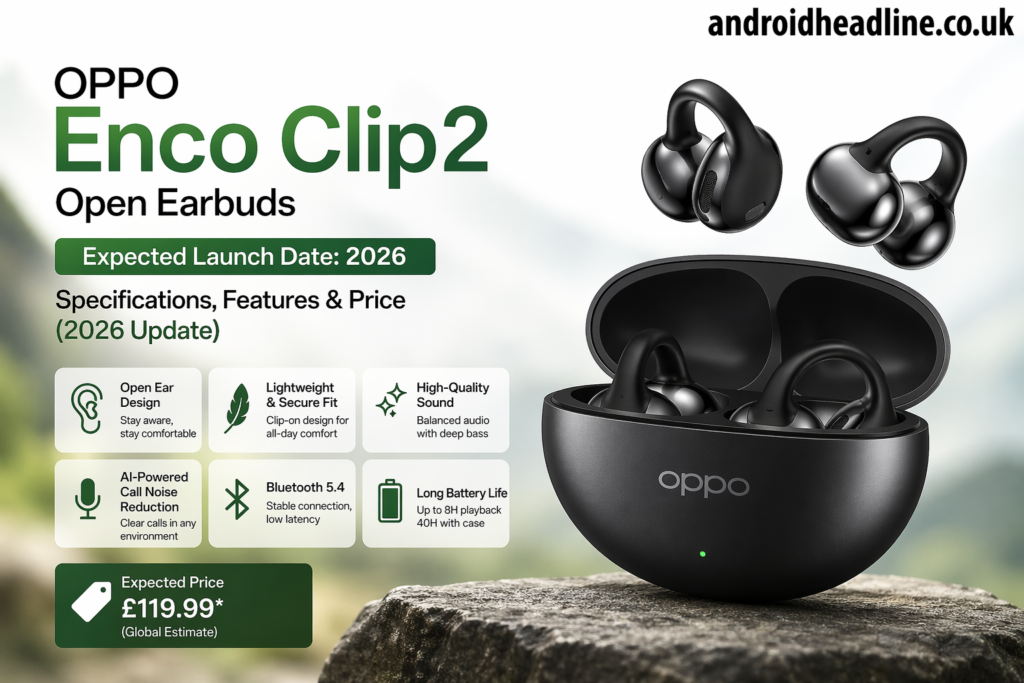 OPPO Enco Clip2 Open Earbuds: Expected Launch Date, Specs, Price & Features (2026)