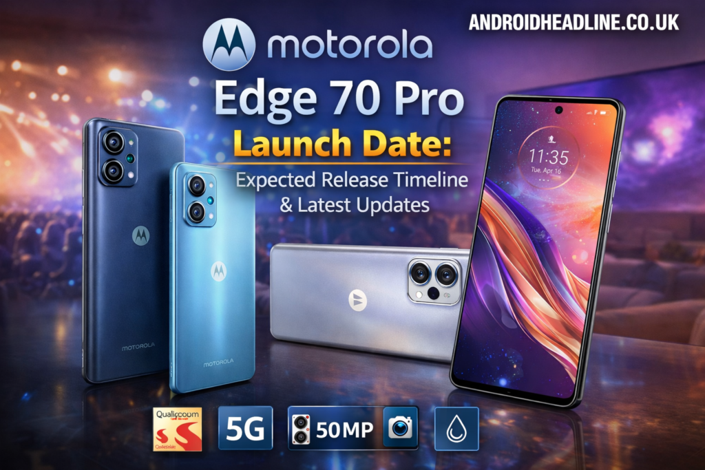Motorola Edge 70 Pro launch announcement