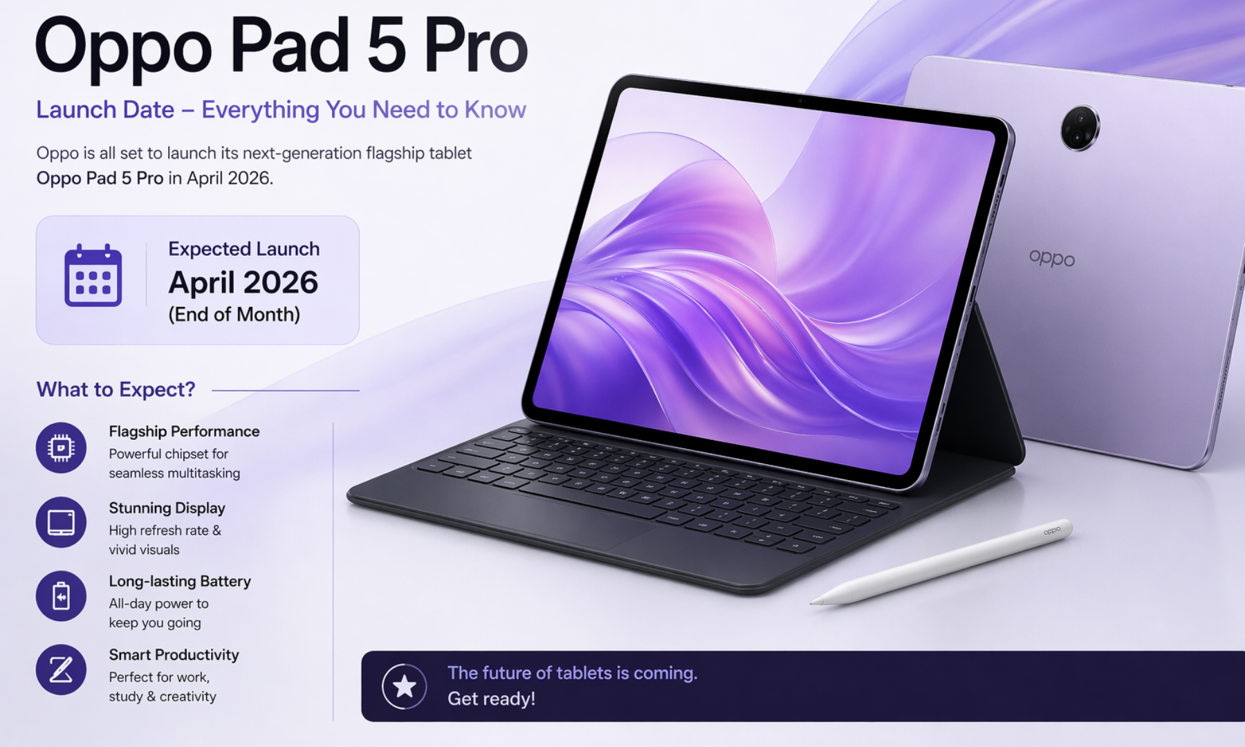 Oppo Pad 5 Pro Launch Date – Everything You Need to Know