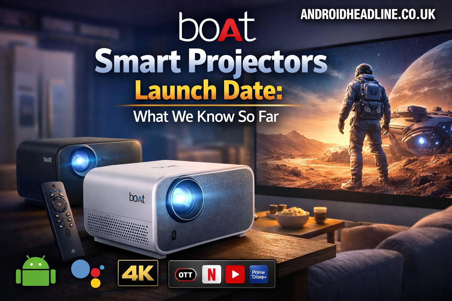 boAt Smart Projectors Launch Date: What We Know So Far