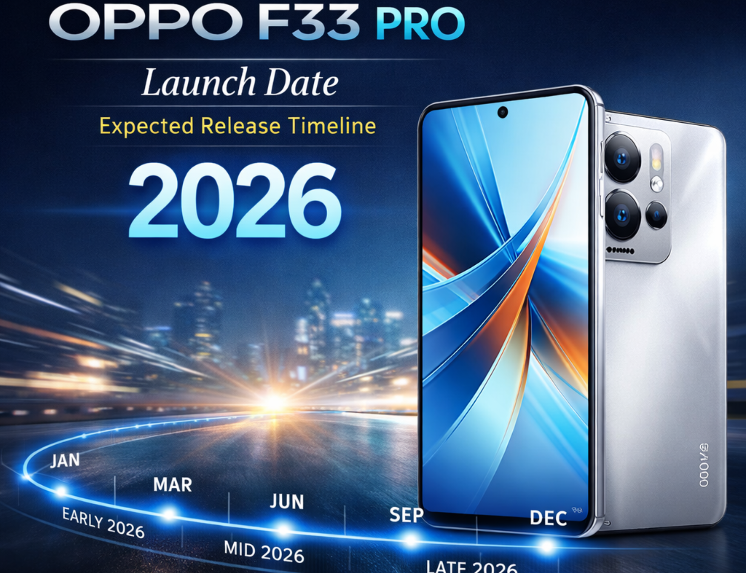 Oppo F33 Pro Launch Date – Expected Release Timeline (2026)