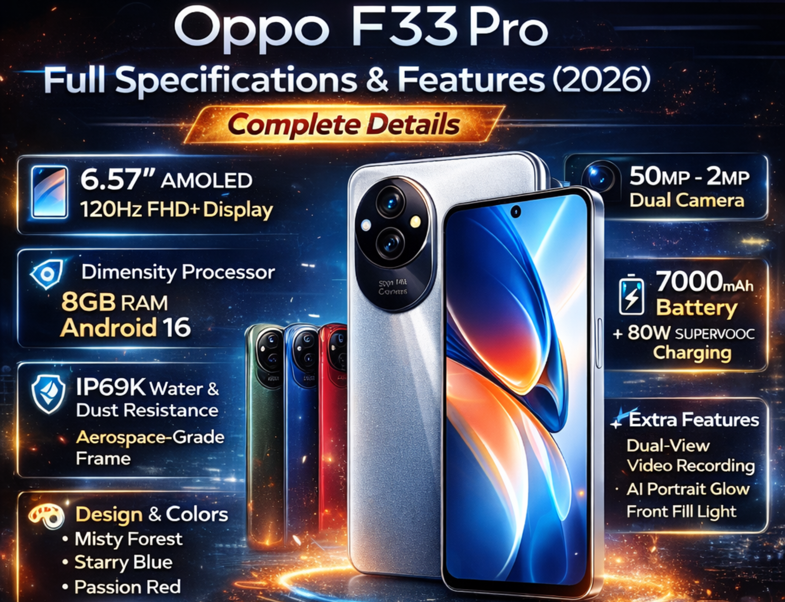 Oppo F33 Pro