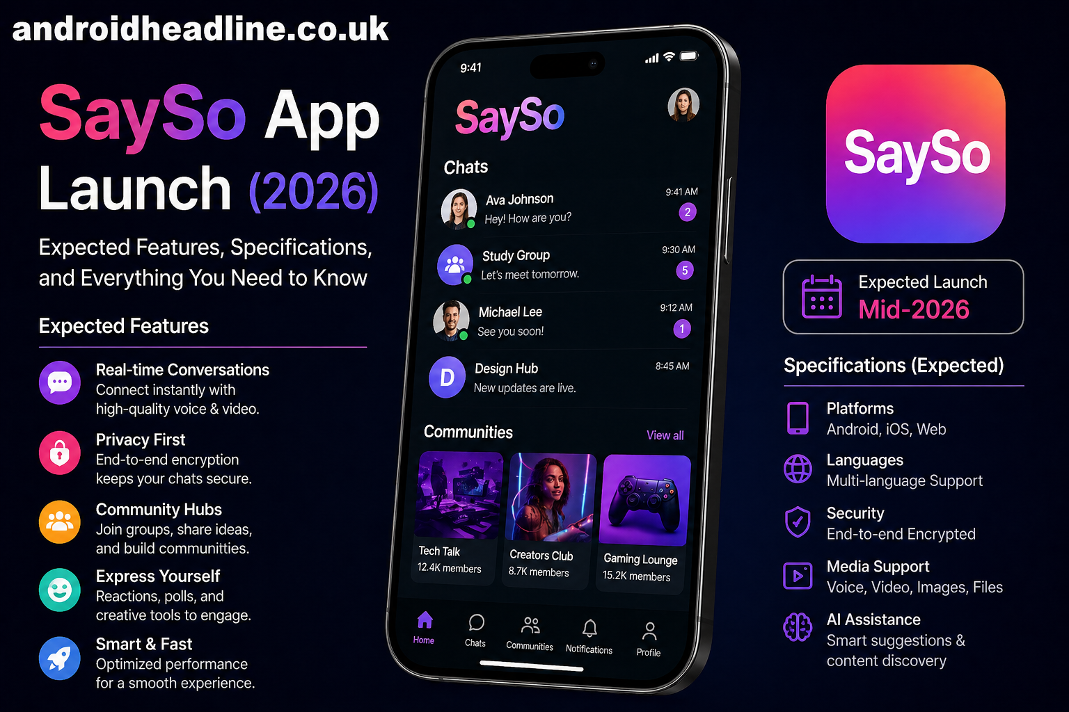SaySo App Launch (2026): Expected Features, Specifications, and Everything You Need to Know