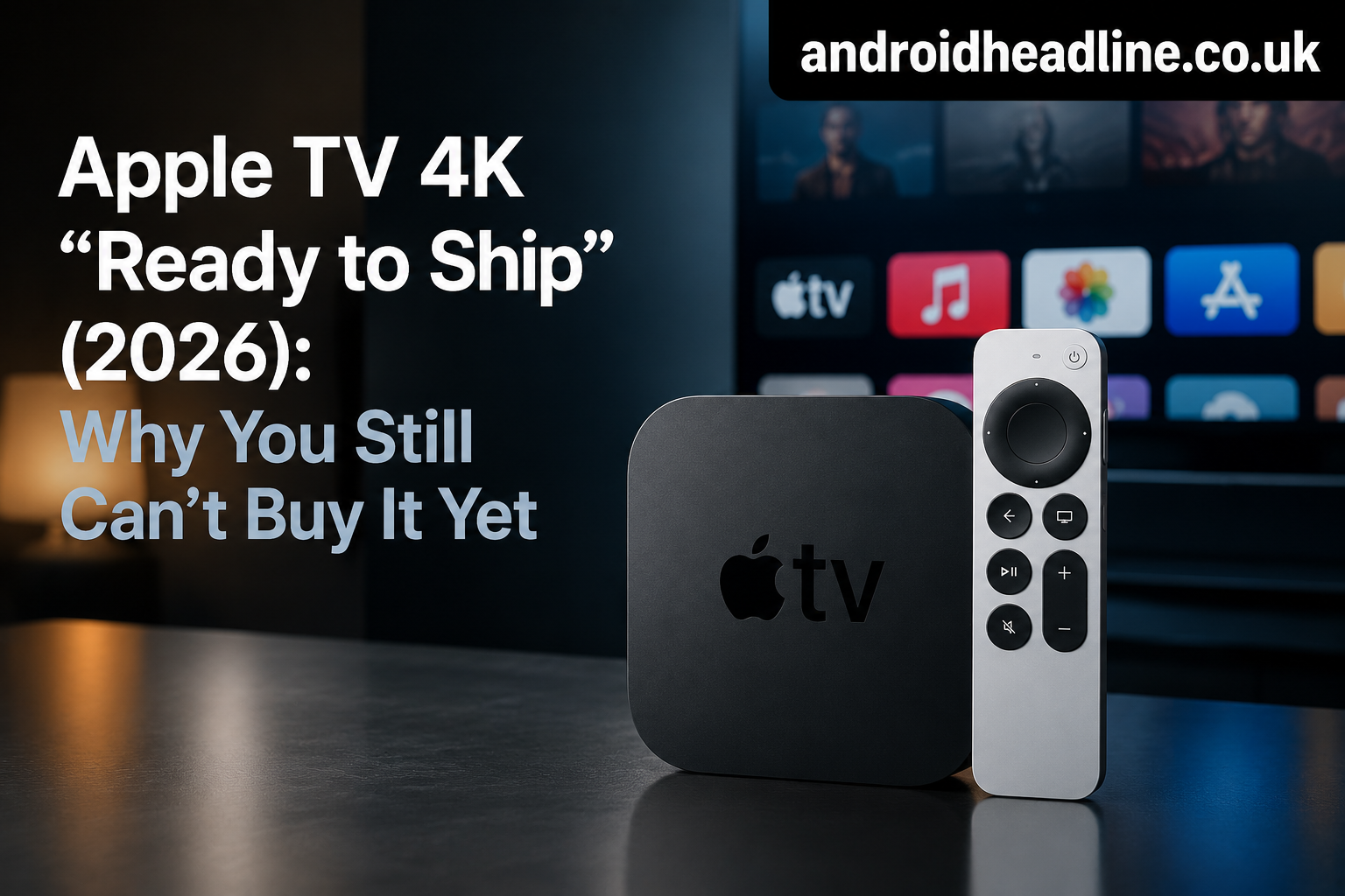 Apple TV 4K 2026 “Ready to Ship” Explained: Launch Date, Rumors & Expected Specs