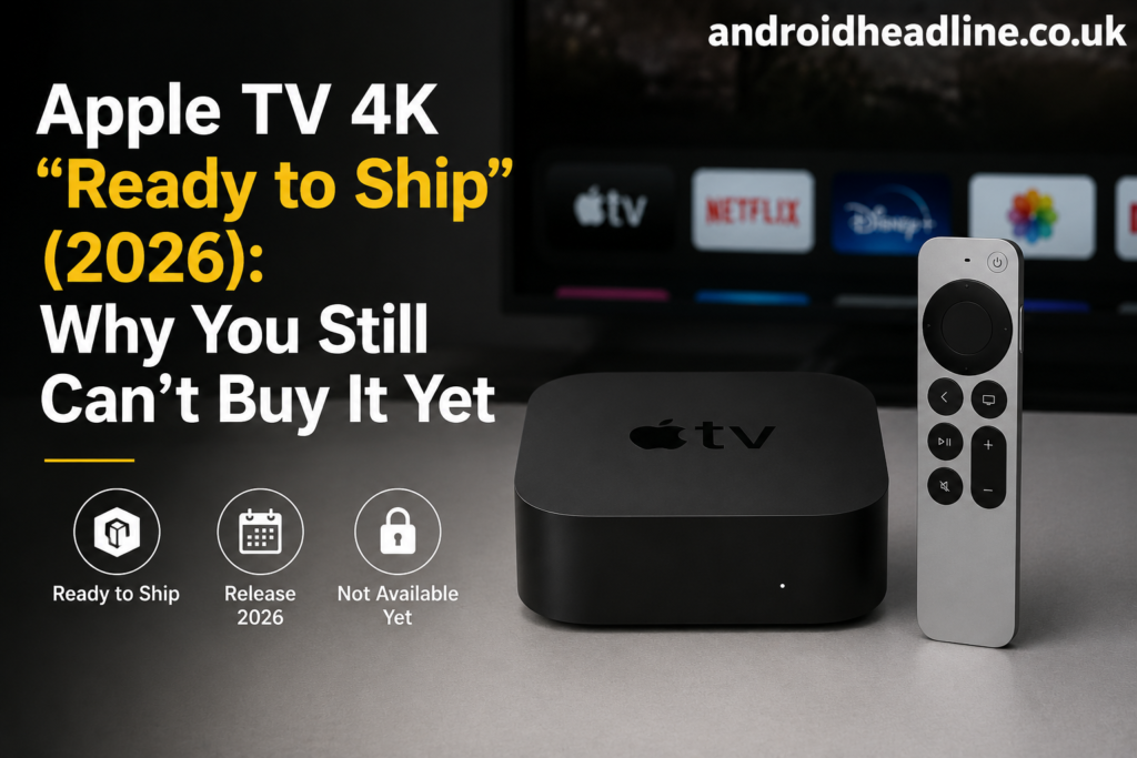 Apple TV 4K 2026 “Ready to Ship” Explained: Launch Date, Rumors & Expected Specs