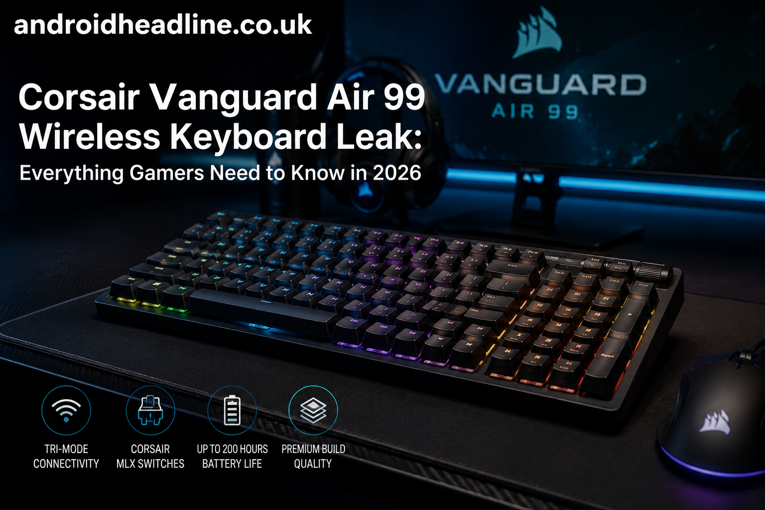 Corsair Vanguard Air 99 Wireless Keyboard Leak: Everything Gamers Need to Know in 2026