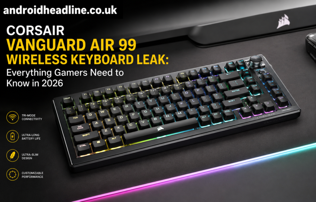 Corsair Vanguard Air 99 Wireless Keyboard Leak: Is This the Next Big Gaming Keyboard in 2026?
