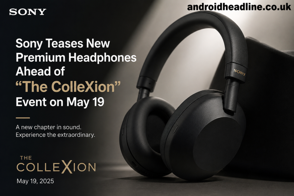 Sony Teases New Premium Headphones Ahead of “The ColleXion” Event on May 19