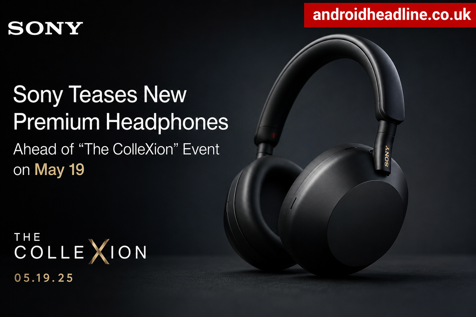 Sony Teases New Premium Headphones Ahead of “The ColleXion” Event on May 19