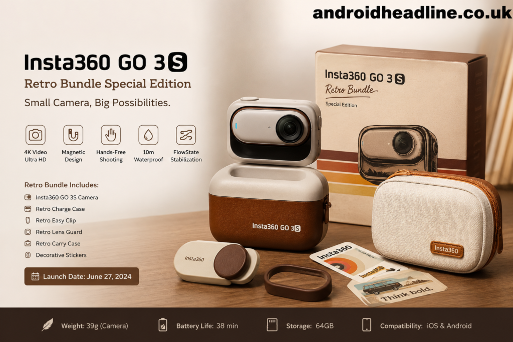 Insta360 GO 3S Retro Bundle Special Edition Announced: Launch Details, Features & Specs Explained