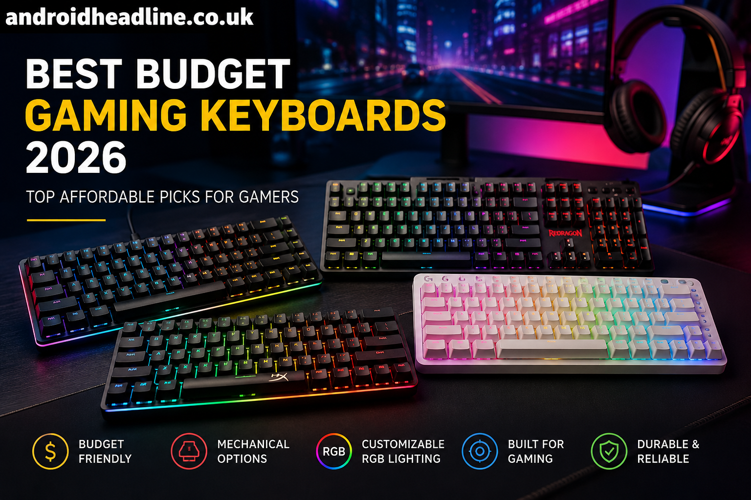 Best Budget Gaming Keyboards 2026: Top Affordable Picks for Gamers