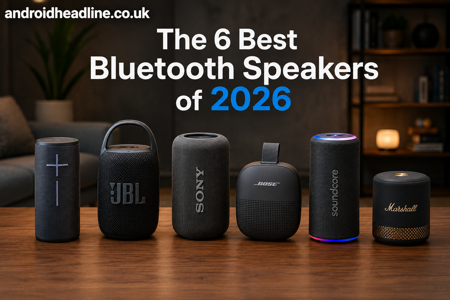 The 6 Best Bluetooth Speakers of 2026