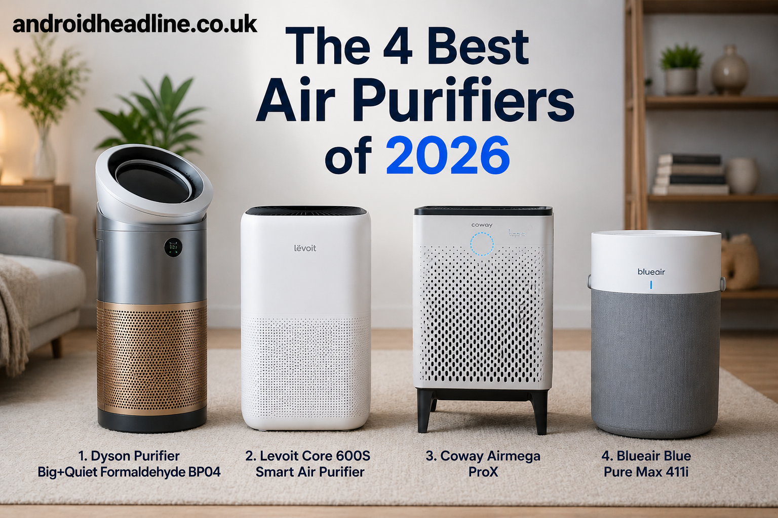 The 4 Best Air Purifiers of 2026