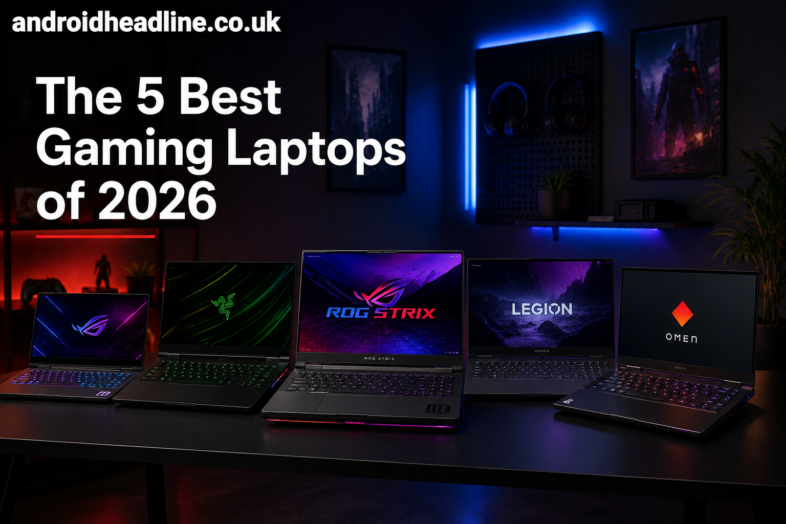 The 5 Best Gaming Laptops of 2026