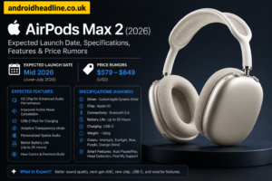 Apple AirPods Max 2 (2026): Expected Launch Date, Specifications, Features & Price Rumors