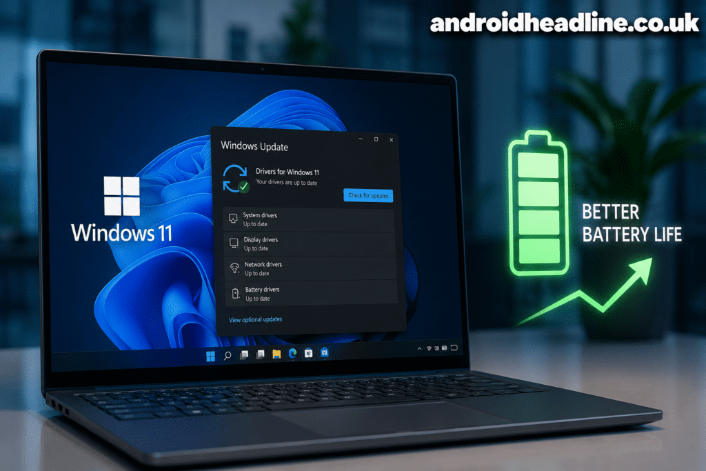 Microsoft’s Windows 11 Driver Fixes Could Improve Laptop Battery Life
