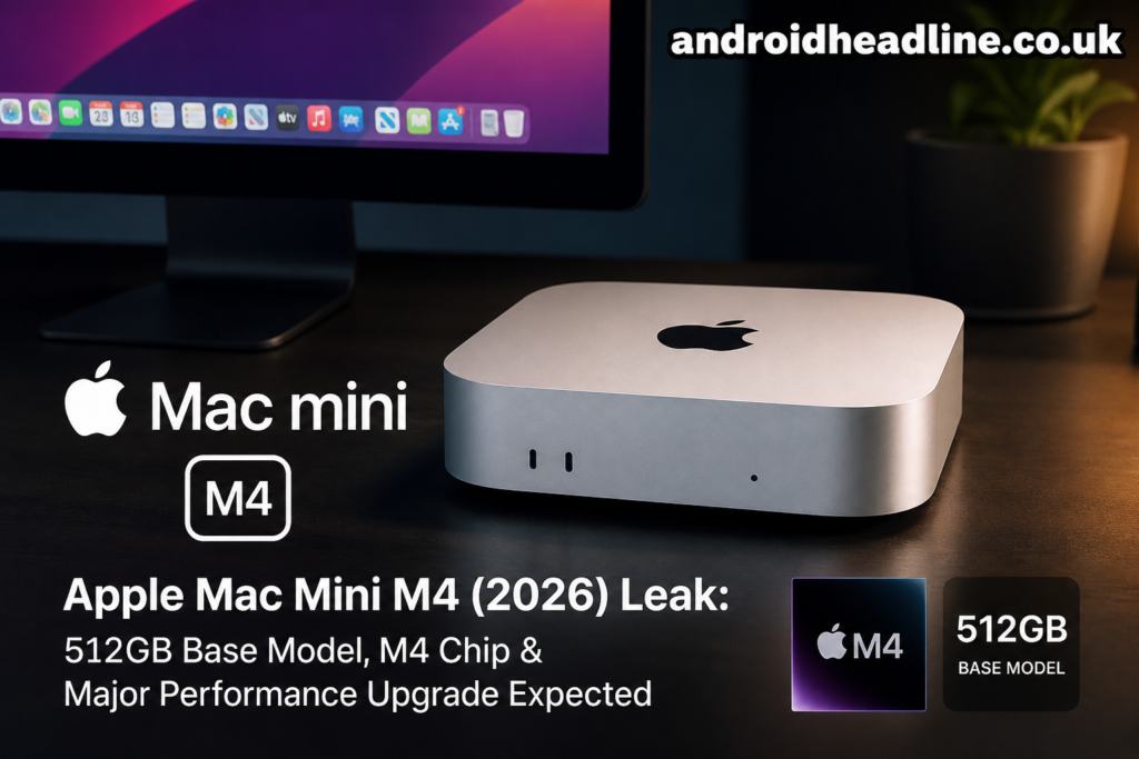 Apple Mac Mini M4 (2026): 512GB Base Model, Specs, Price & Launch Date
