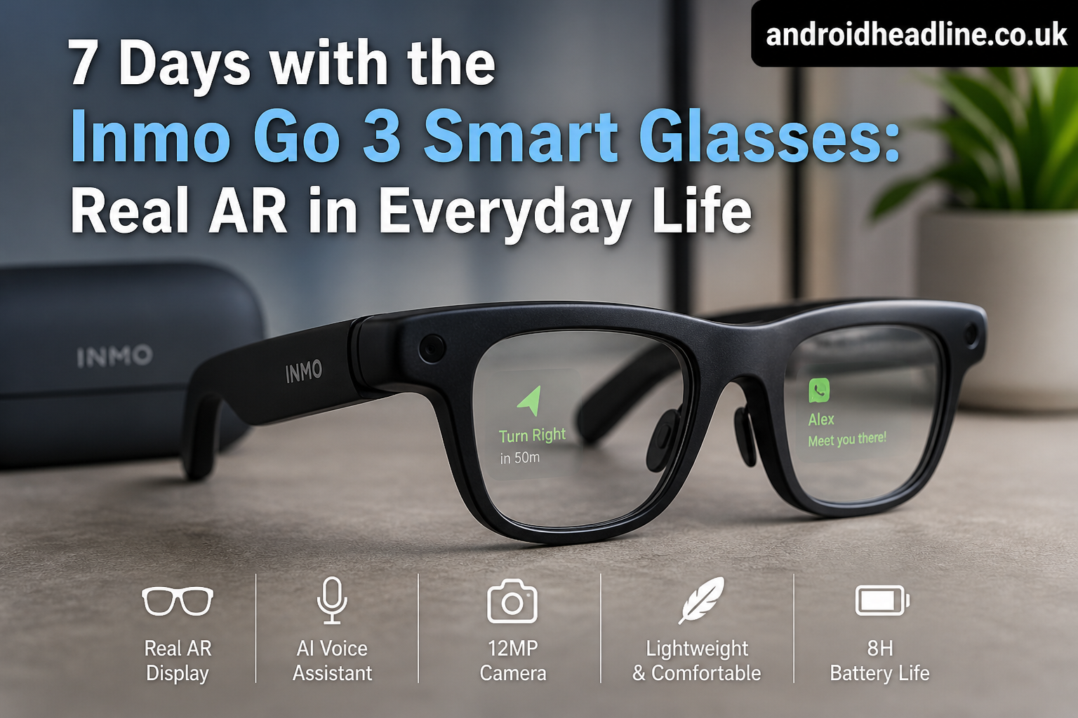 7 Days with the Inmo Go 3 Smart Glasses: Real AR in Everyday Life