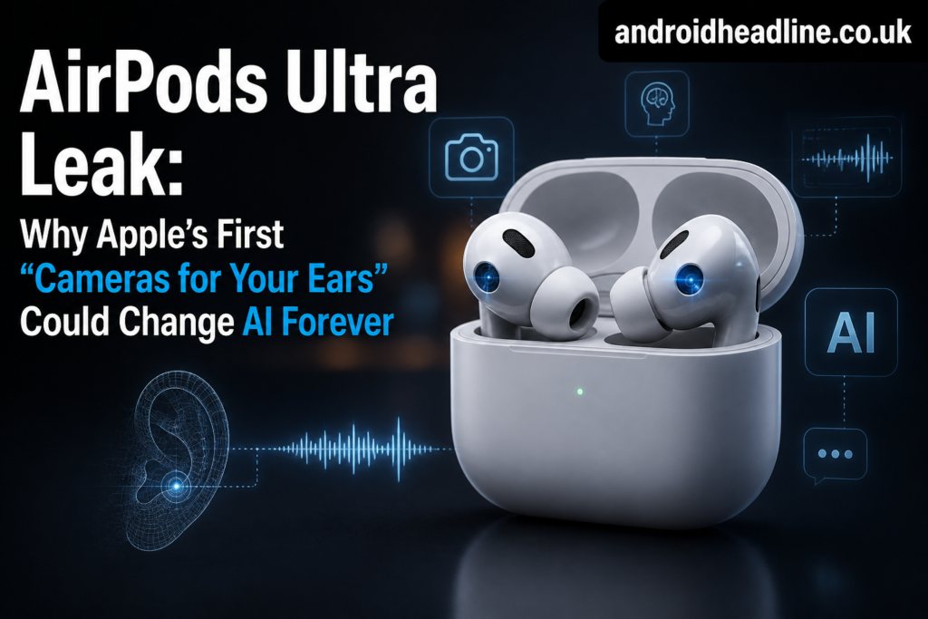 AirPods Ultra Leak: Apple’s AI Earbuds with Cameras, Features & Release Date
