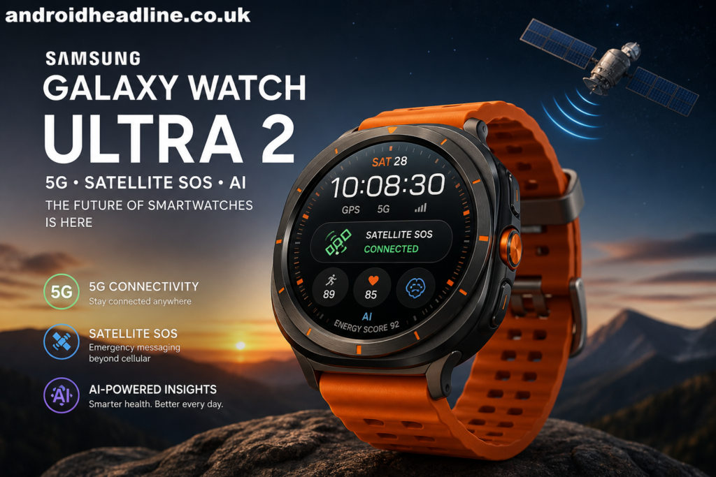 Samsung Galaxy Watch Ultra 2: 5G, Satellite SOS & AI Features (2026 Leaks)