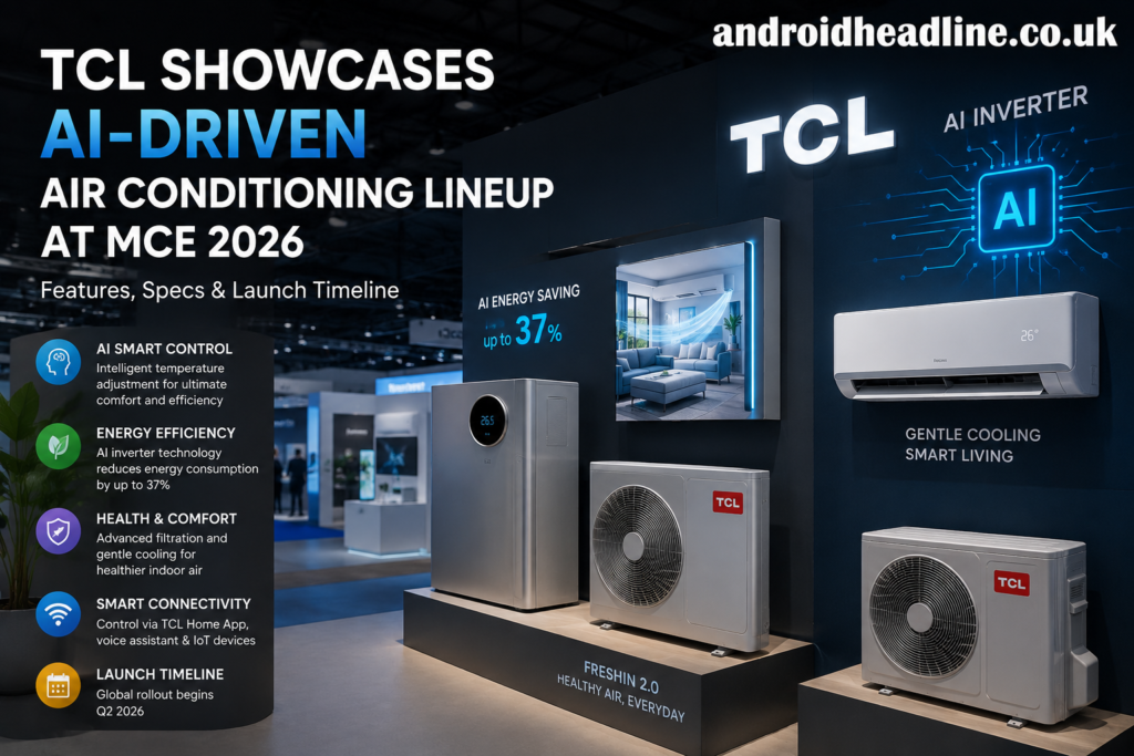TCL AI Air Conditioners 2026 Unveiled at MCE: Features, Specs, Release Date & Smart Cooling Tech