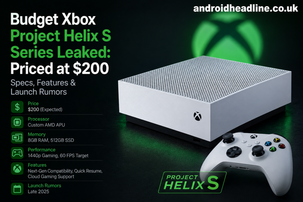 Budget Xbox Project Helix S Series Leaked: $200 Price Rumors, Specs & Launch Details