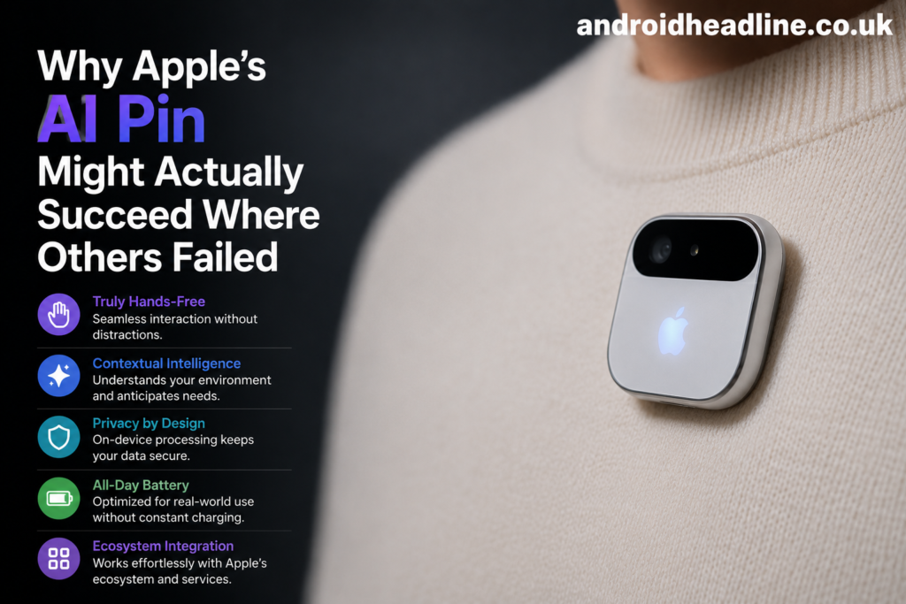 Why Apple’s AI Pin Might Actually Succeed Where Others Failed | Future of AI Wearables Explained