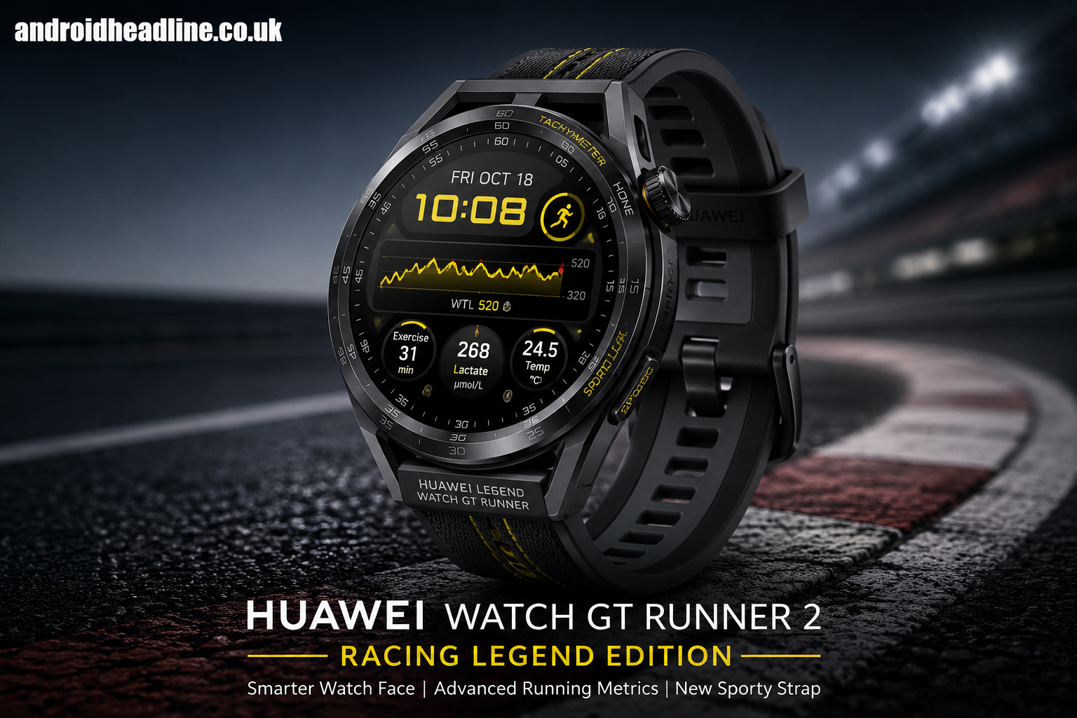 HUAWEI Watch GT Runner 2 Racing Legend Edition Launched: Specs, Features & Price