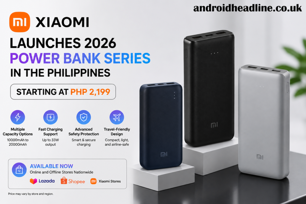 Xiaomi Launches 2026 Power Bank Series in the Philippines: Prices, Features & Specifications