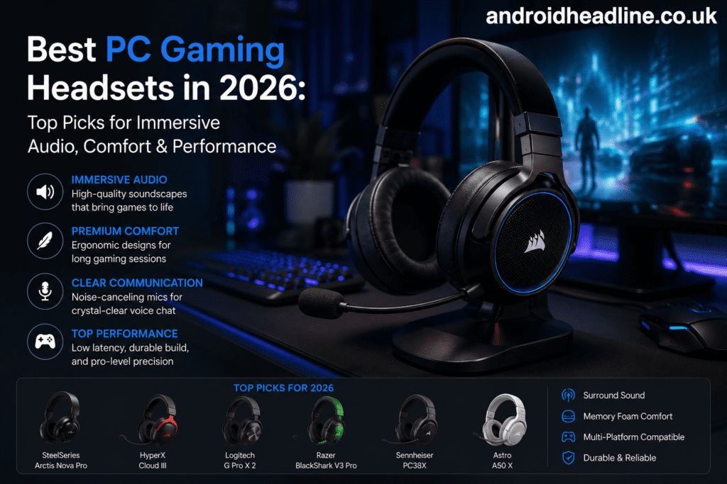 Best PC Gaming Headsets in 2026: Top Picks & Reviews