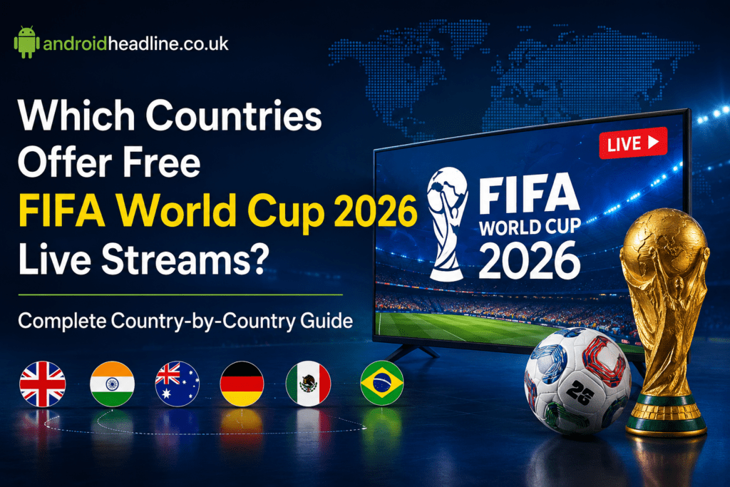 Discover which countries offer free FIFA World Cup 2026 live streams, official broadcasters, and safe ways to watch every match online.