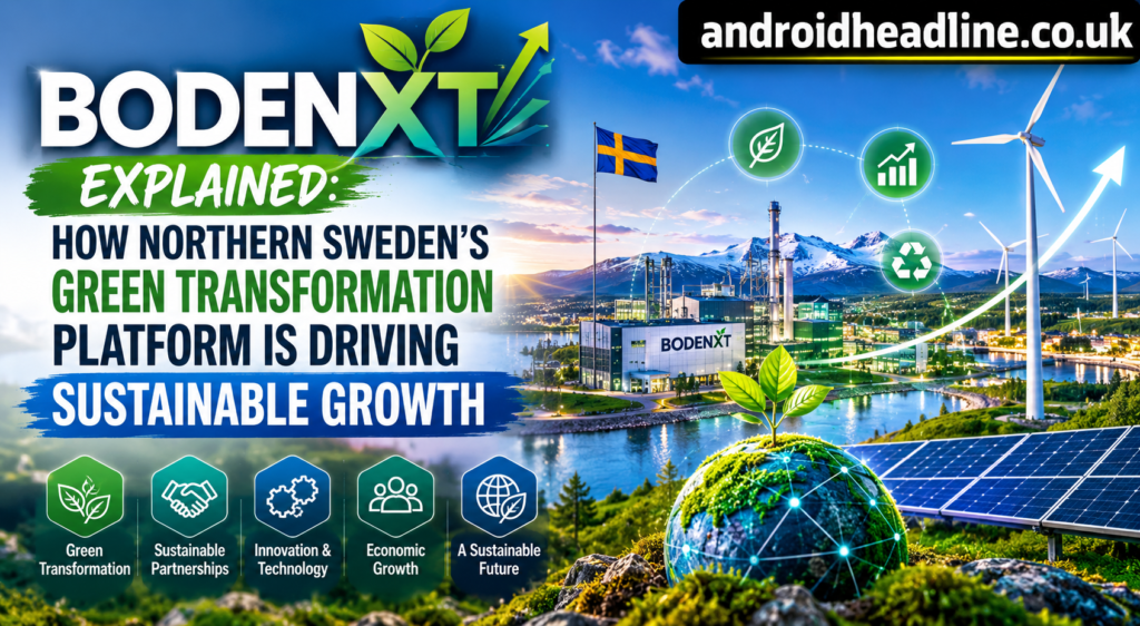 Bodenxt Explained: Northern Sweden’s Green Growth Platform