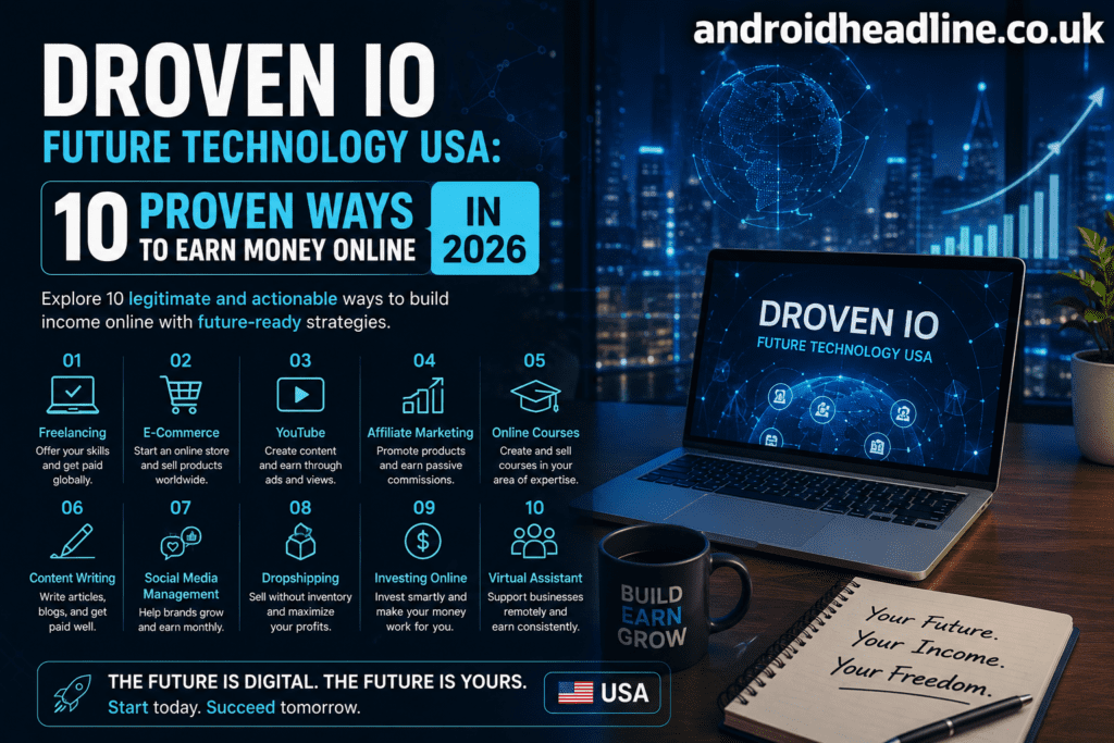 Droven IO Future Technology USA: Earn Money Online 2026
