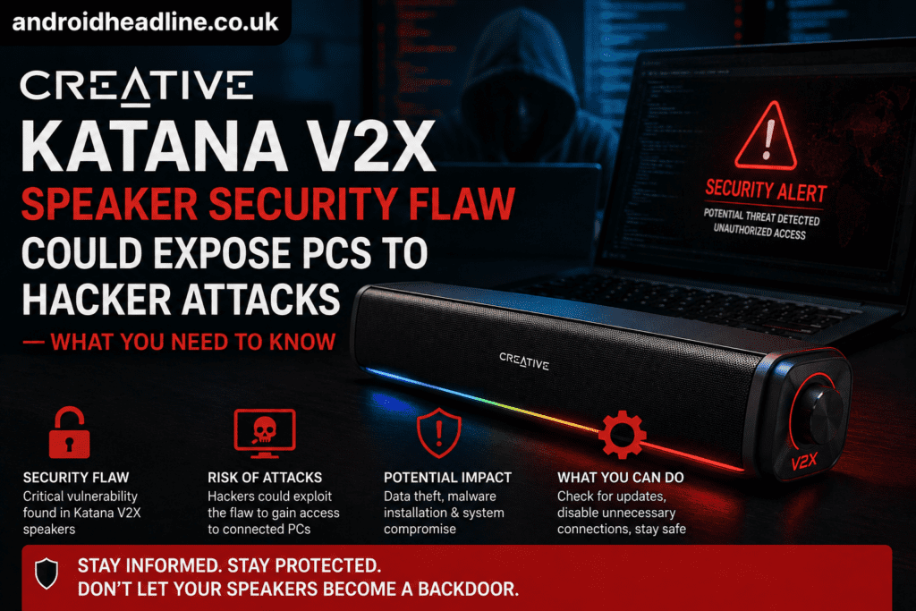 Creative Katana V2X Speaker Security Flaw Could Expose PCs