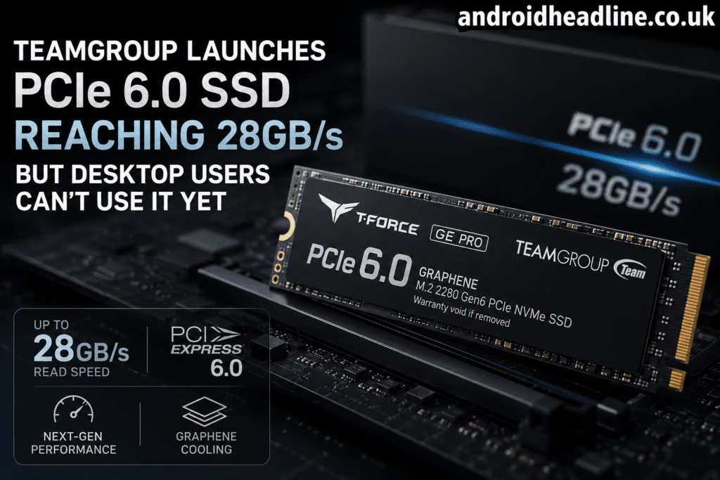 PCIe 6.0 SSD Reaching 28GB/s by TeamGroup Explained