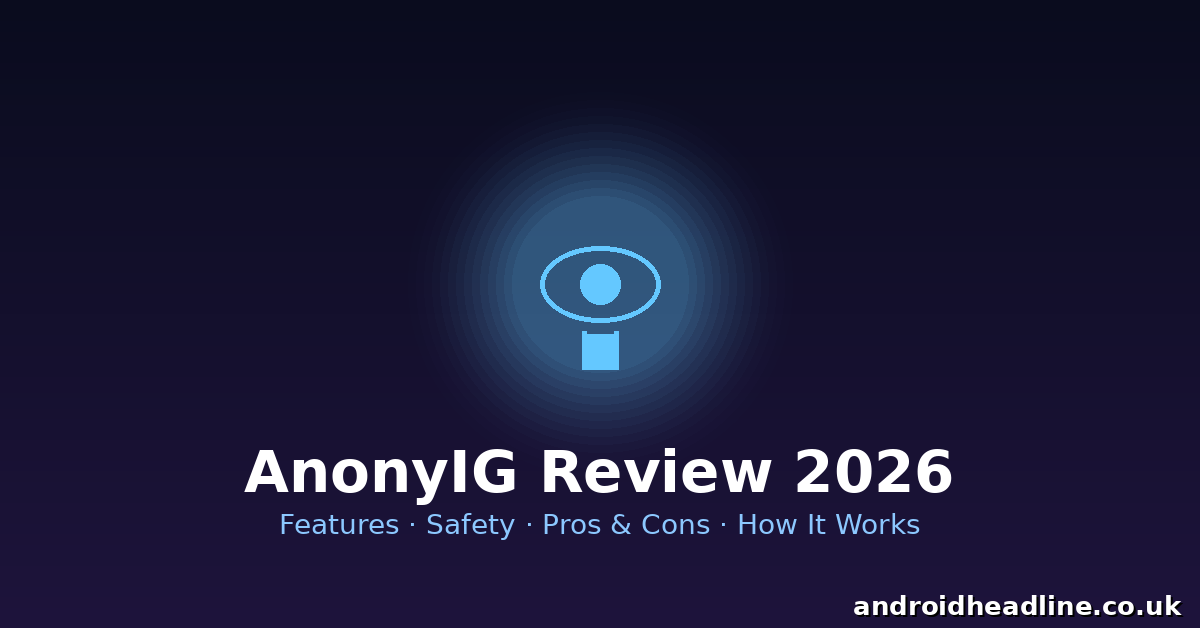 AnonyIG 2026 Review — Is It Safe & Worth Using?