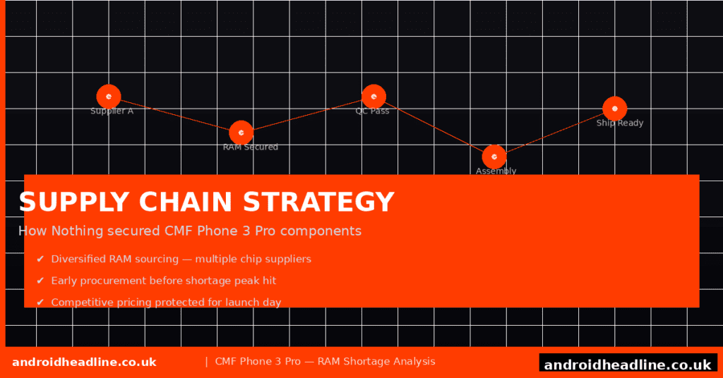 : Nothing CMF Phone 3 Pro Launch Survives RAM Shortage