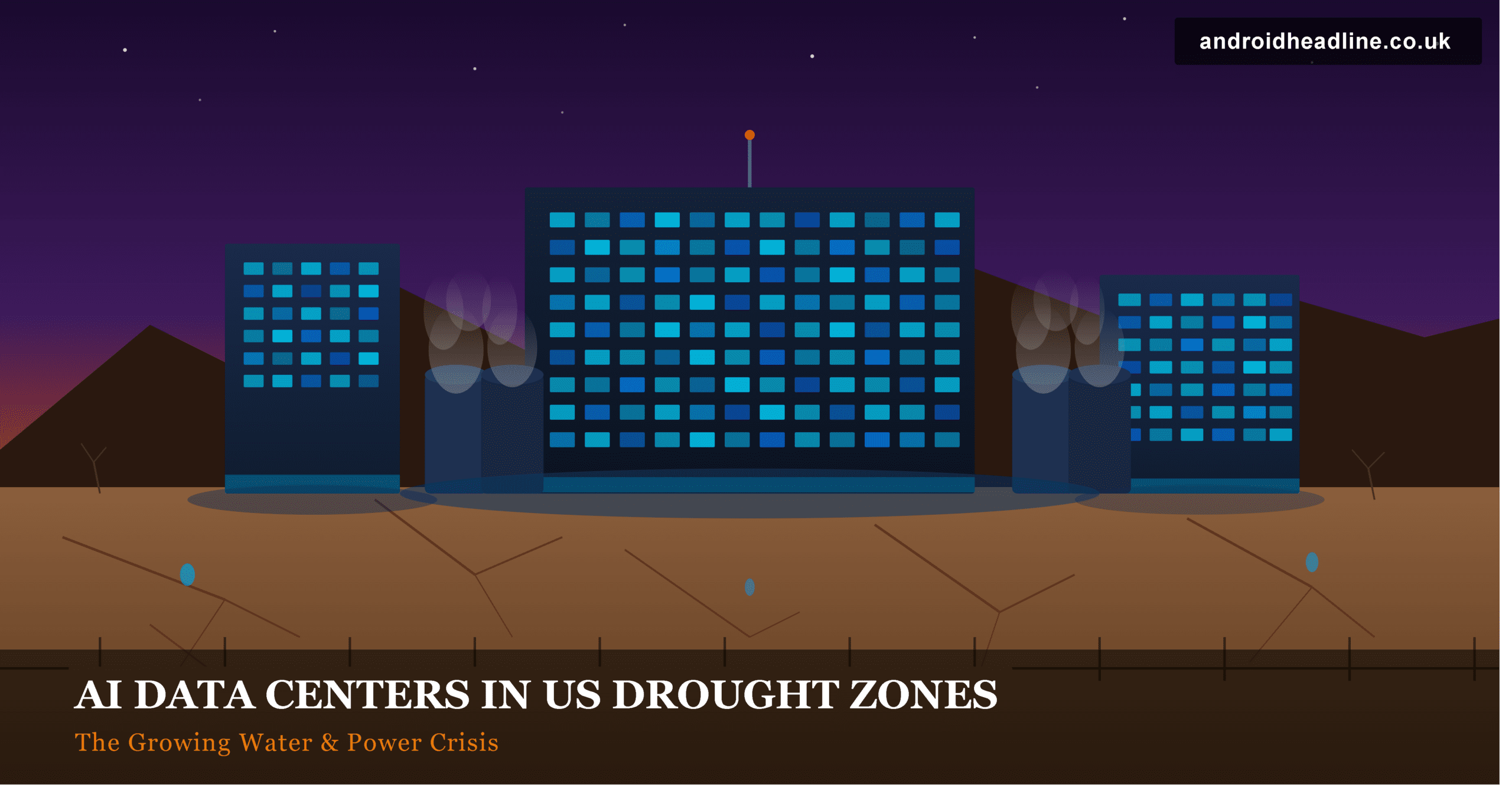 AI Data Centers in US Drought Zones: Water & Power Crisis