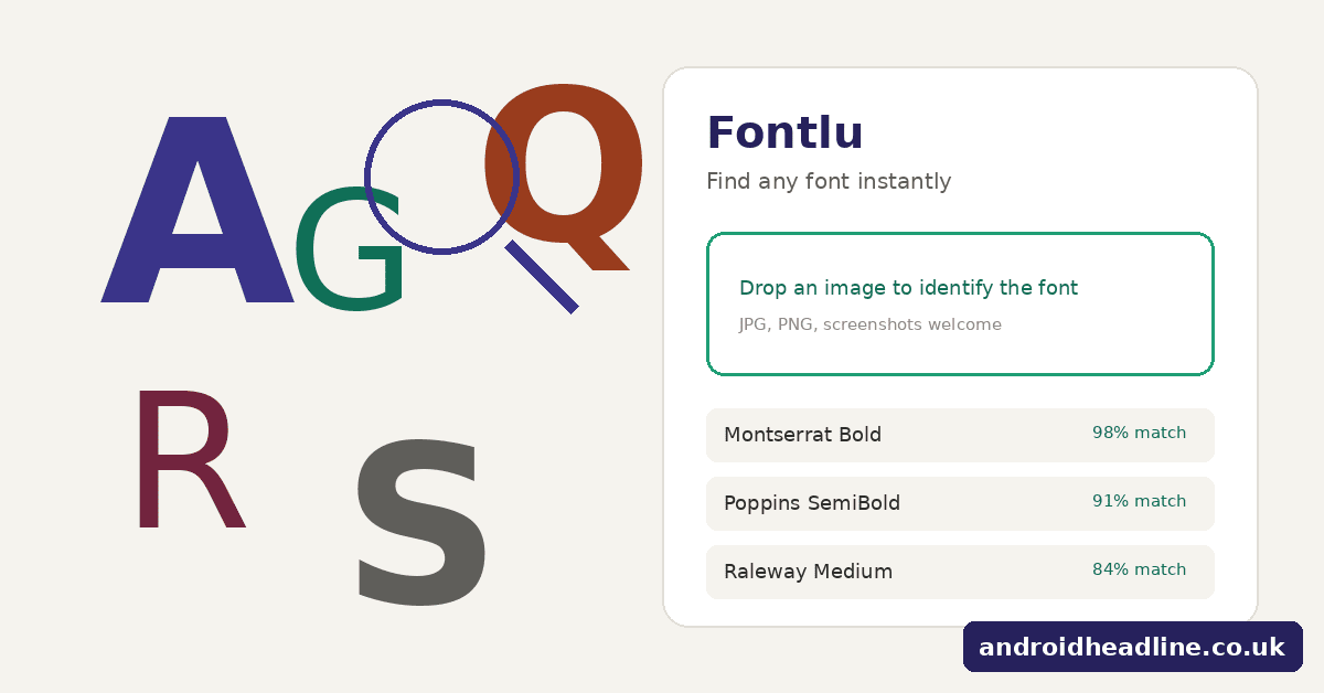 Fontlu: Find Any Font Instantly – Free Font Identifier & Explorer