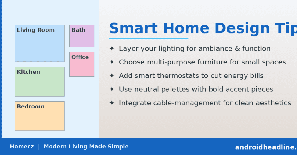 Homecz: Smart Home Living & Interior Design Guide