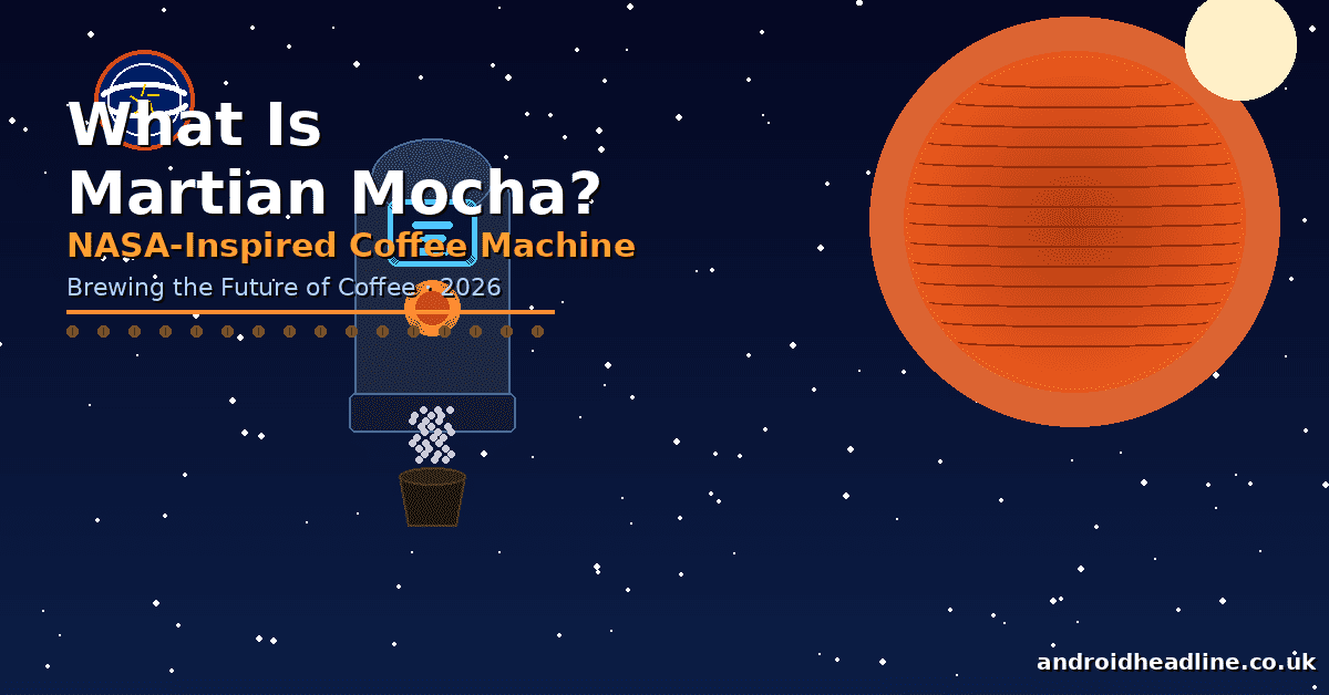 What Is Martian Mocha? NASA Coffee Machine 2026