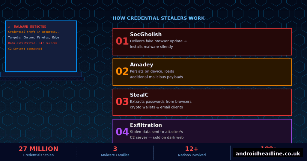  27 Million Stolen Credentials Recovered in Malware Bust