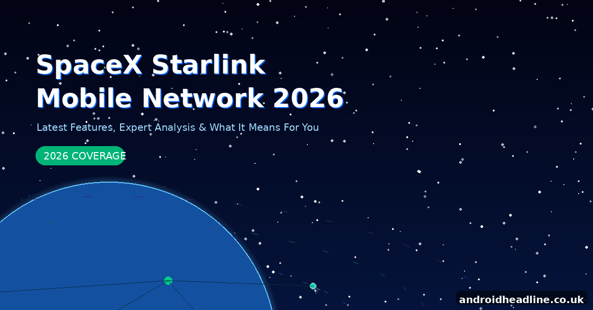 SpaceX Starlink Mobile Network 2026: Features & Analysis