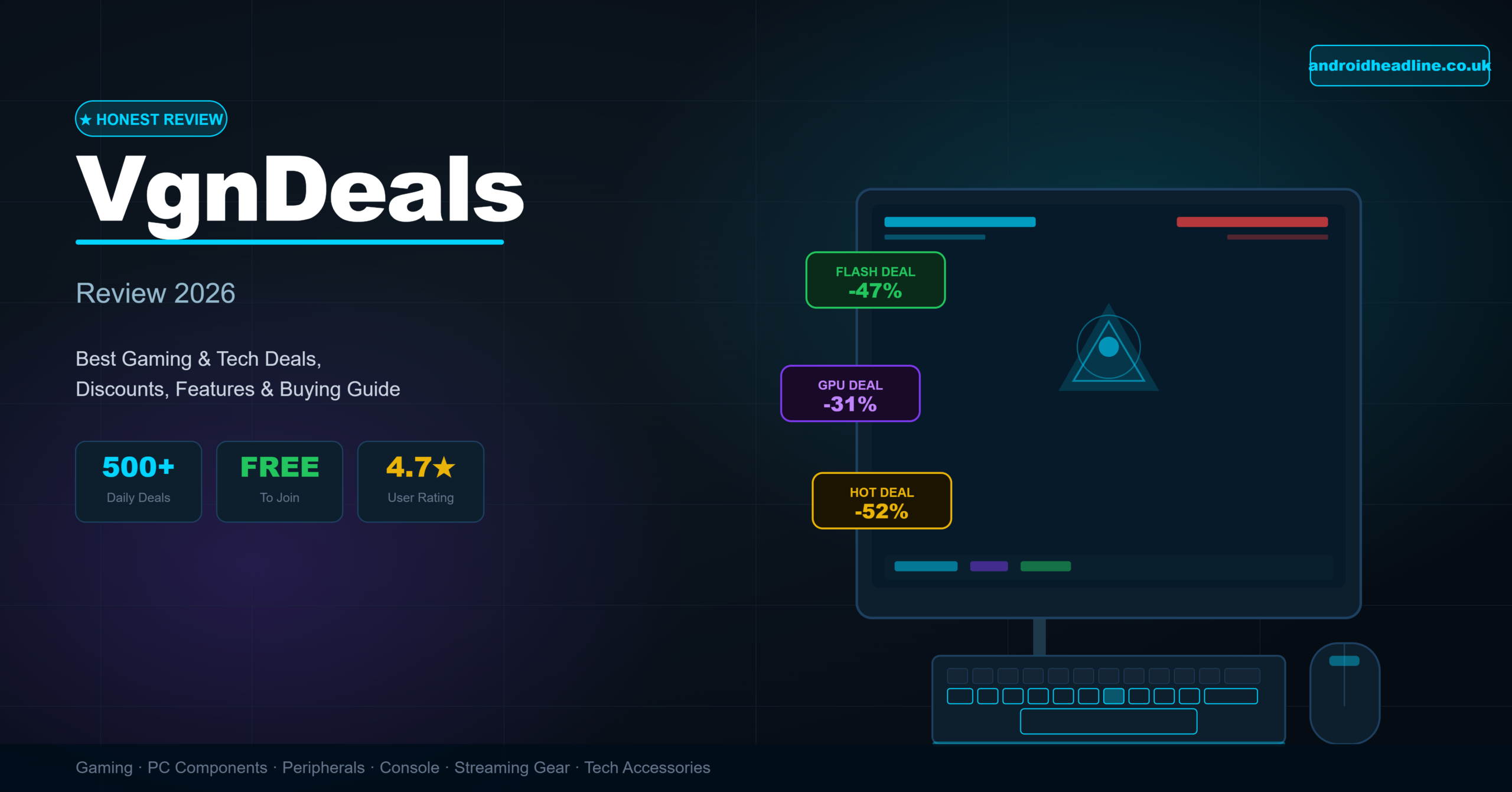 VgnDeals Review 2026: Best Gaming & Tech Deals