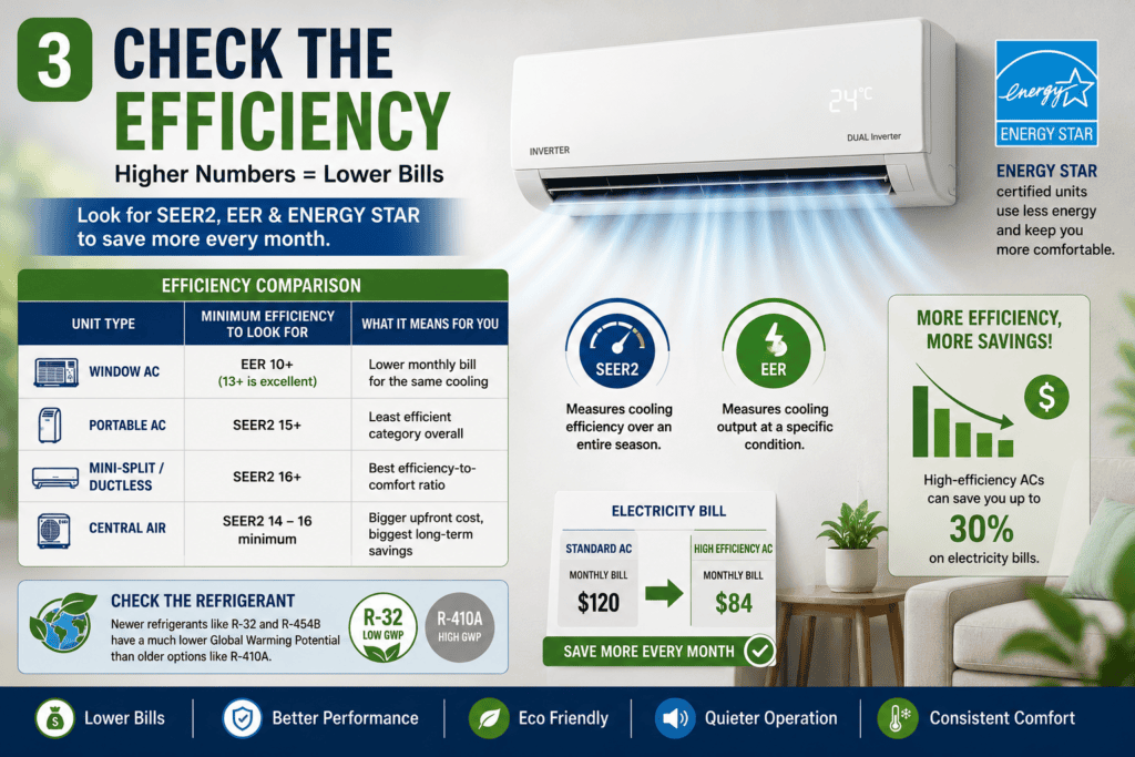 Buying an Air Conditioner? 3 Things to Check First (2026)