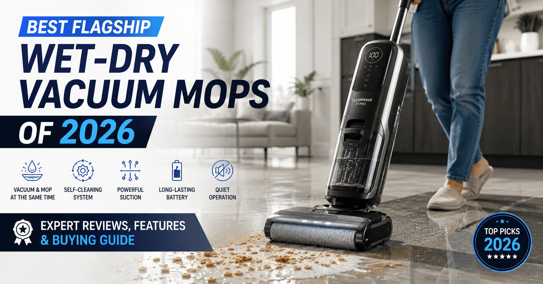Best Flagship Wet-Dry Vacuum Mops of 2026: Expert Reviews, Features & Buying Guide