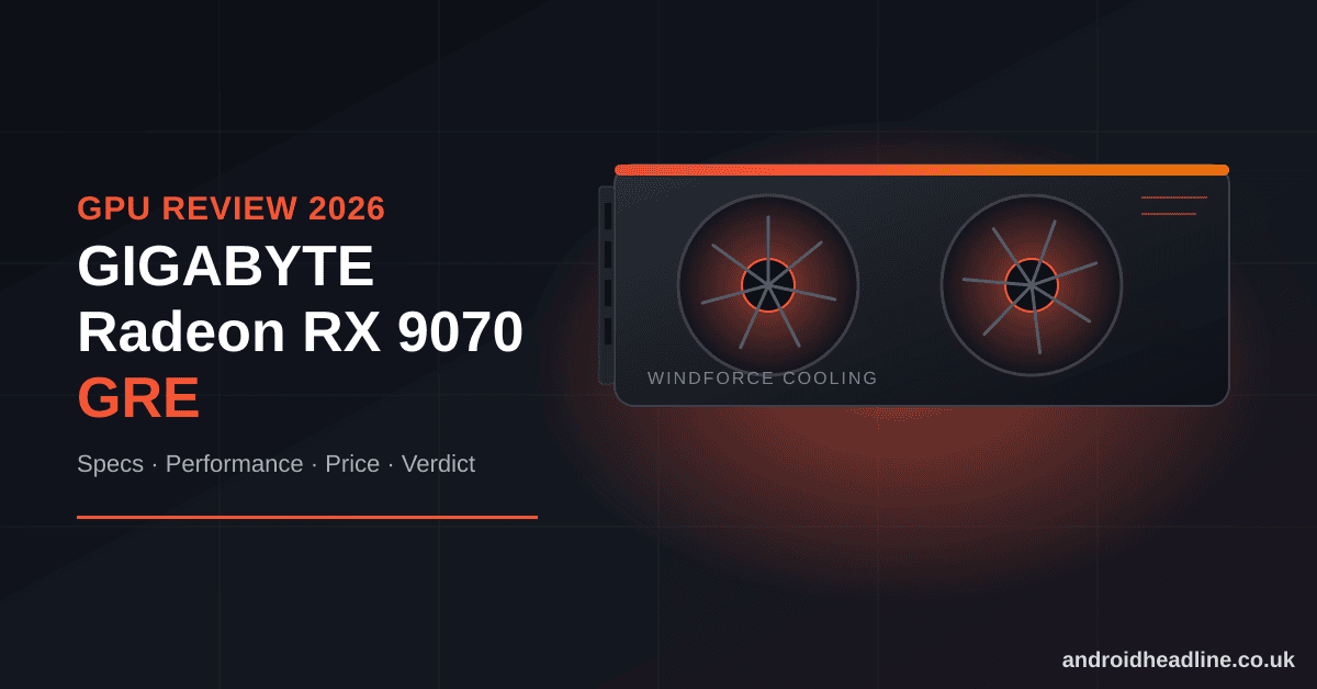 GIGABYTE Radeon RX 9070 GRE Review 2026: Specs, Performance, Price & Is It Worth Buying?